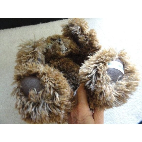 Vintage Handmade Brown "SMALL BEAR" By Sonia Small One Of A Kind Jointed 13″ - Picture 6 of 7